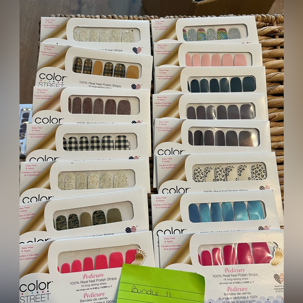 Color Street Nail Wraps - Bundle 11